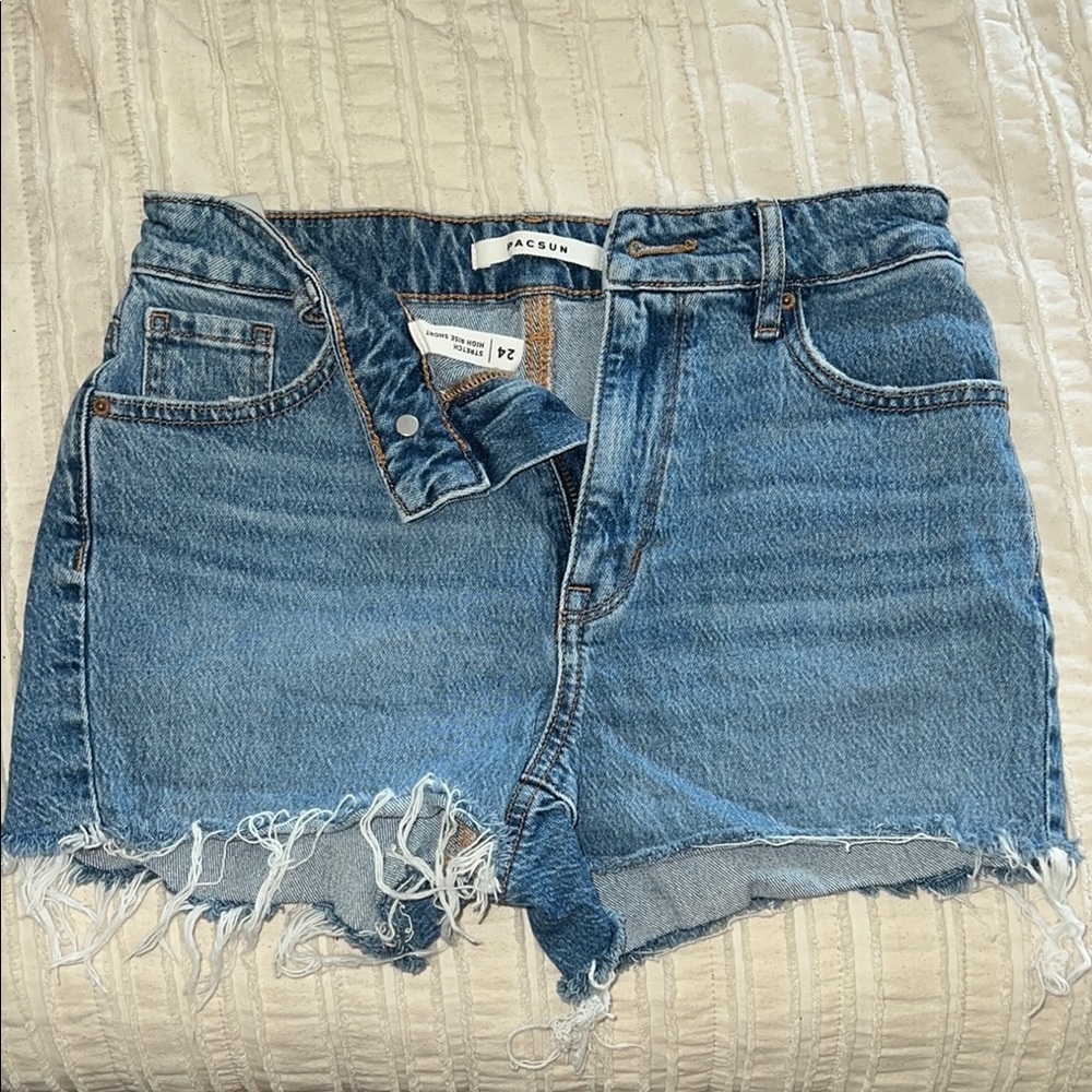 PacSun Women's Blue Denim Shorts
